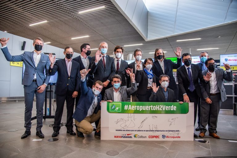 Santiago de Chile Airport to become the first in Latin America to use green H2 Santiago de Chile Airport to become the first in Latin America to use green H2