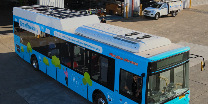 Australian State of NSW will add its first hydrogen-powered bus this year Australian State of NSW will add its first hydrogen-powered bus this year