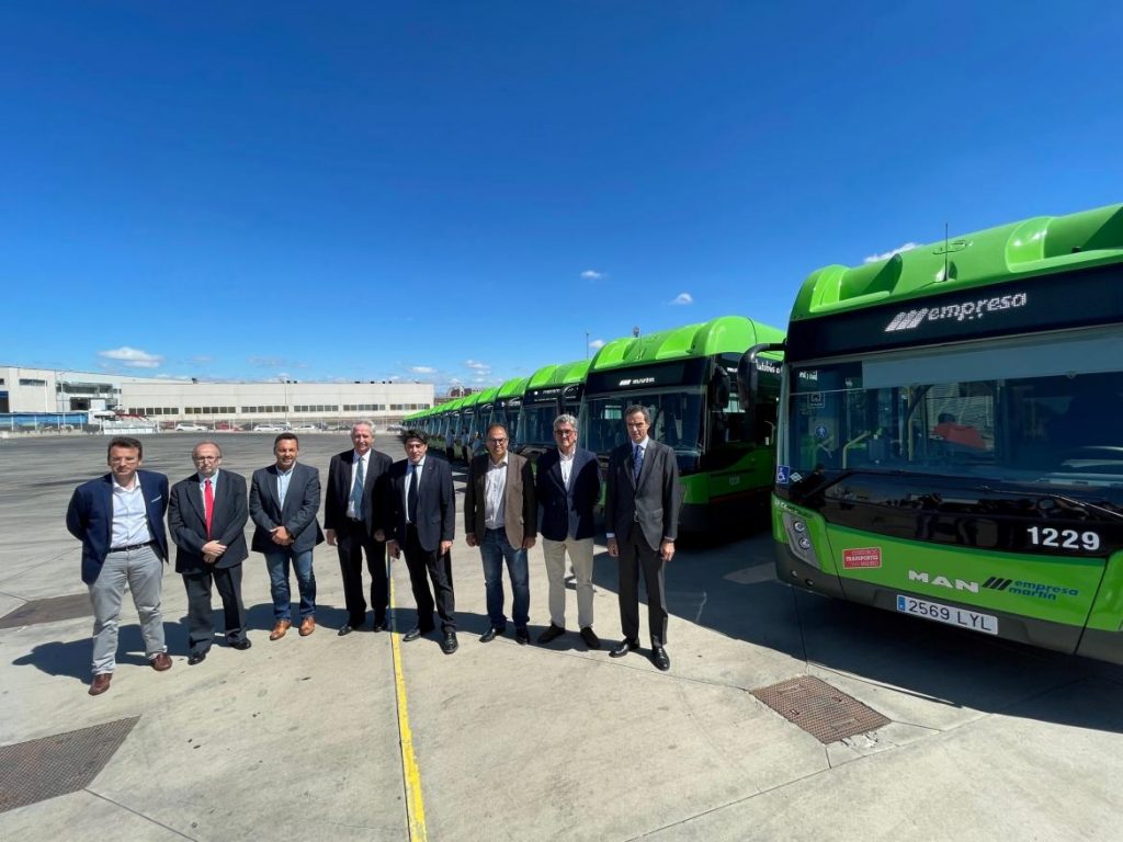 The Community of Madrid expands its CNG bus fleet