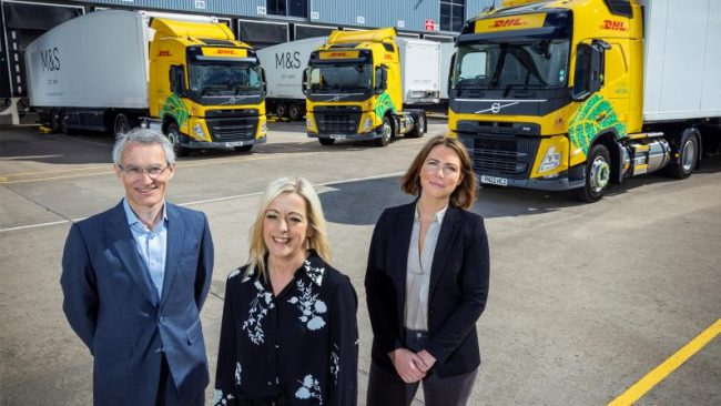 DHL will use bio-LNG truck fleet to serve British multinational retailer M&S DHL will use bio-LNG truck fleet to serve British multinational retailer M&S