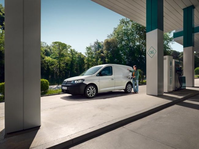 Volkswagen Commercial Vehicles unveils new Caddy with CNG version Volkswagen Commercial Vehicles unveils new Caddy with CNG version