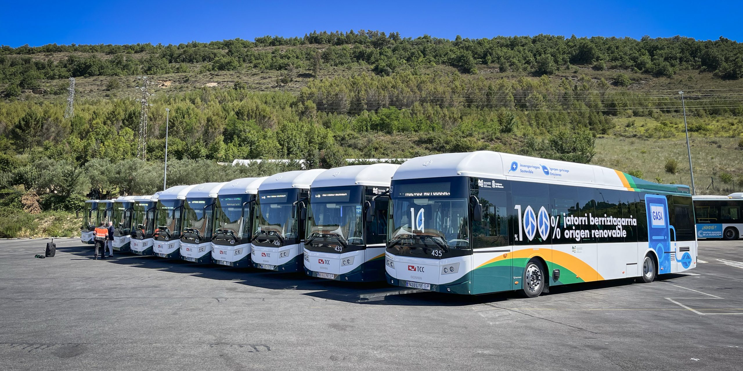 Spain: Pamplona says goodbye to diesel, adds first renewable gas buses Spain: Pamplona says goodbye to diesel, adds first renewable gas buses
