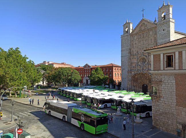 Spain: Valladolid transit operator incorporates 15 Solaris CNG buses Spain: Valladolid transit operator incorporates 15 Solaris CNG buses