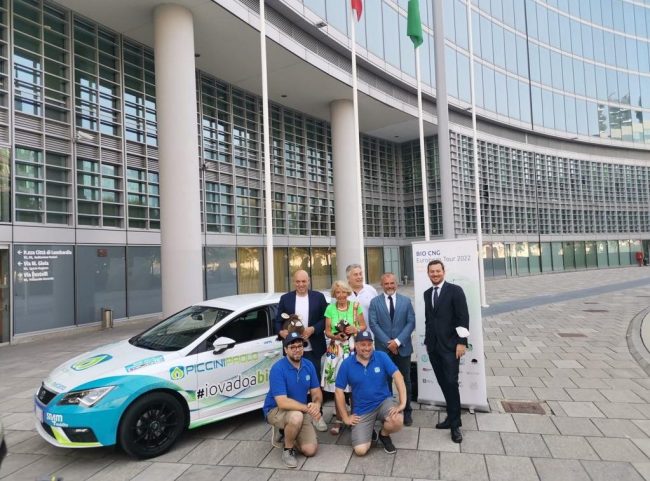 Bio-CNG powered tour that will reach the Arctic Circle kicks off in Milan Bio-CNG powered tour that will reach the Arctic Circle kicks off in Milan