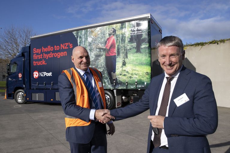 New Zealand Post adds country’s first hydrogen-fueled truck to its fleet New Zealand Post adds country’s first hydrogen-fueled truck to its fleet