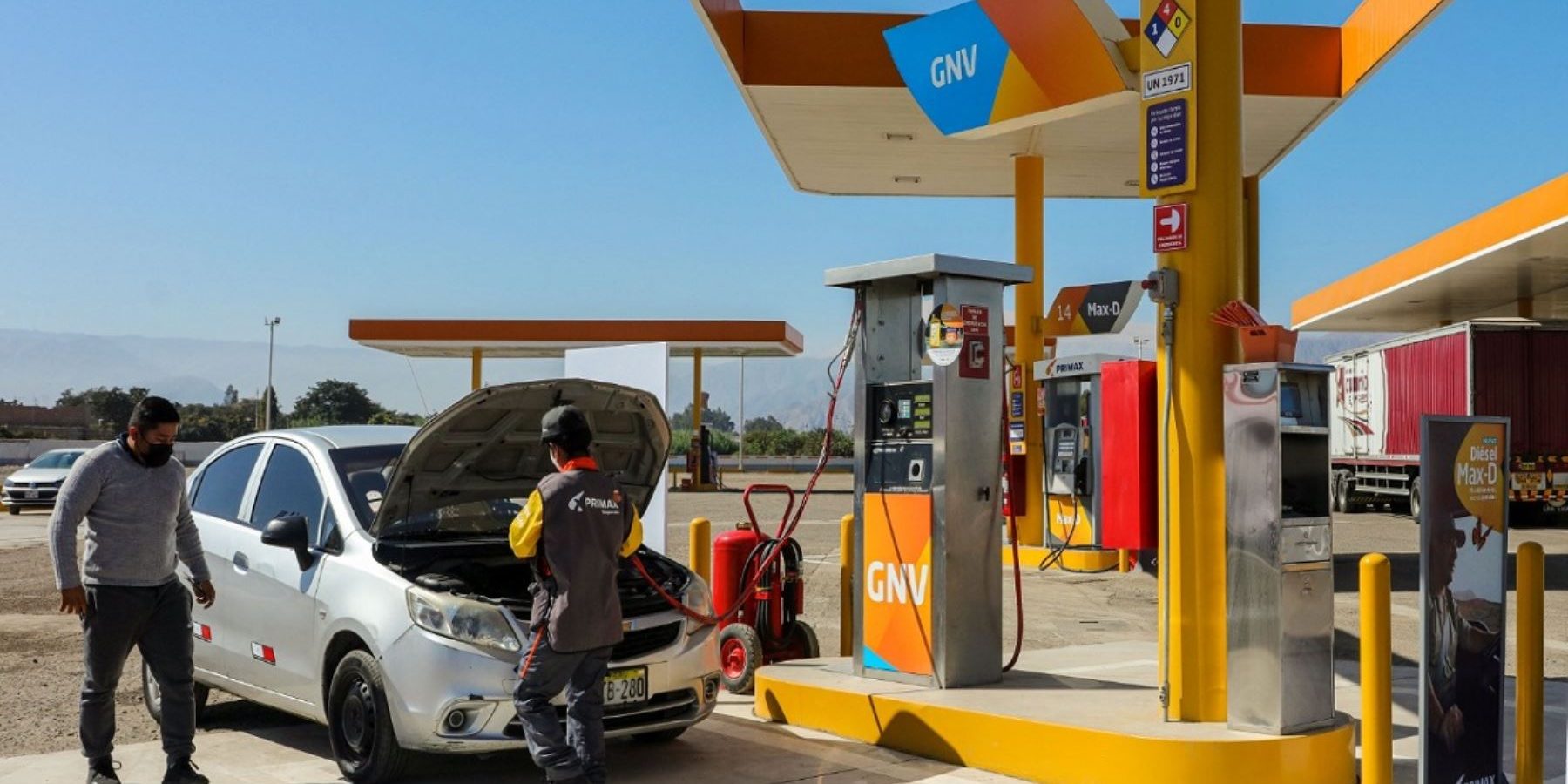 Natural gas for vehicles already reaches eight regions in Peru