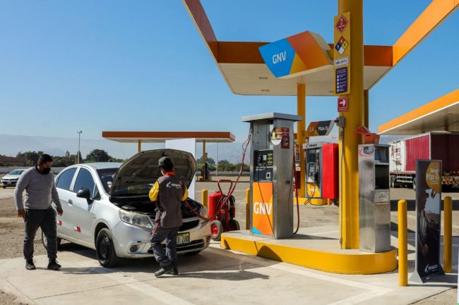 Natural gas for vehicles already reaches eight regions in Peru Natural gas for vehicles already reaches eight regions in Peru