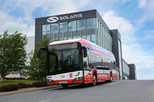 Solaris delivers first ever hydrogen public transport bus in Poland Solaris delivers first ever hydrogen public transport bus in Poland