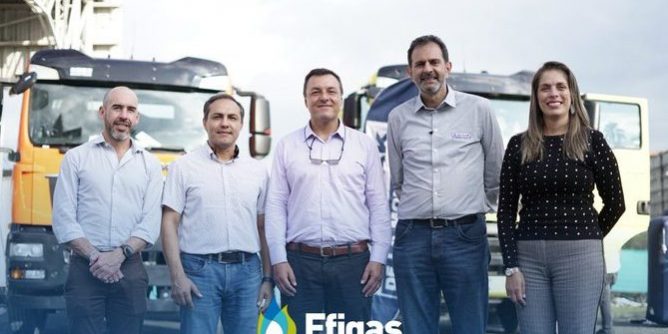 Colombia: Efigas and Kenworth promote natural gas trucks in Coffee Region