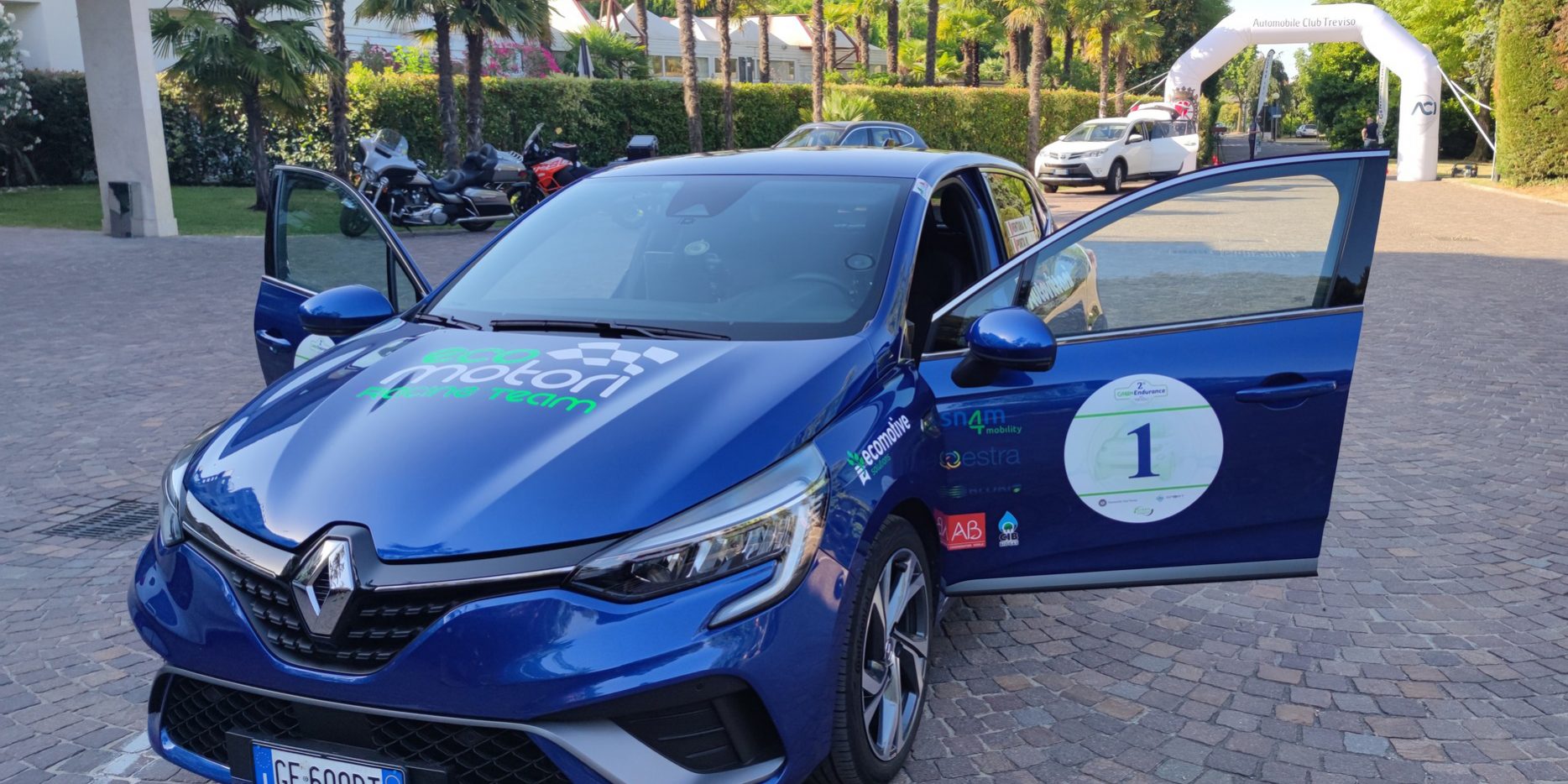 Green milestone: a Renault Clio E-Tech Hybrid drove 57 km with 1 kg of biomethane Green milestone: a Renault Clio E-Tech Hybrid drove 57 km with 1 kg of biomethane