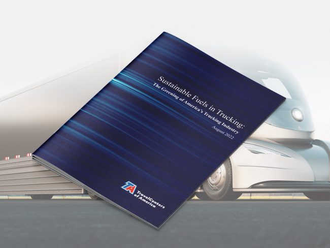 Trucking fleets to invest in clean fuel vehicles to meet decarbonization goals, says TravelCenters of America’s new study Trucking fleets to invest in clean fuel vehicles to meet decarbonization goals, says TravelCenters of America’s new study