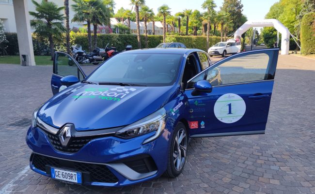 Green milestone: a Renault Clio E-Tech Hybrid drove 57 km with 1 kg of biomethane Green milestone: a Renault Clio E-Tech Hybrid drove 57 km with 1 kg of biomethane