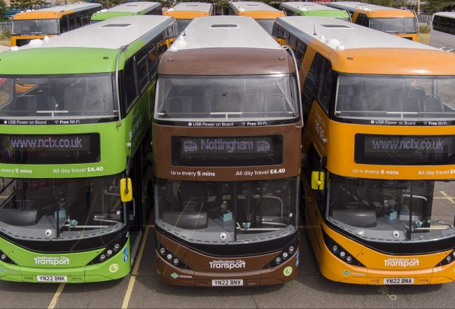 UK: Nottingham adds 23 new buses to world’s largest fleet of biomethane-fueled double deckers UK: Nottingham adds 23 new buses to world’s largest fleet of biomethane-fueled double deckers