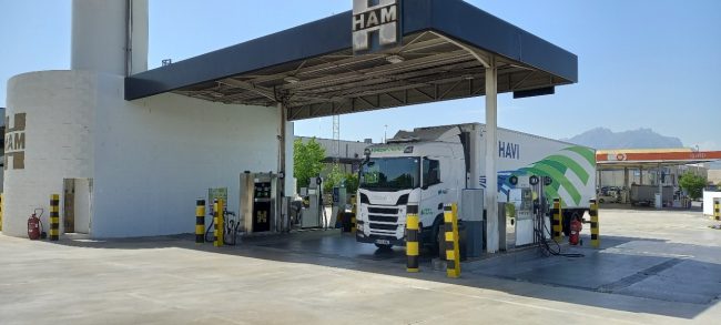 Scania, HAVI and HAM promote use of biomethane in distribution fleets in Barcelona Scania, HAVI and HAM promote use of biomethane in distribution fleets in Barcelona