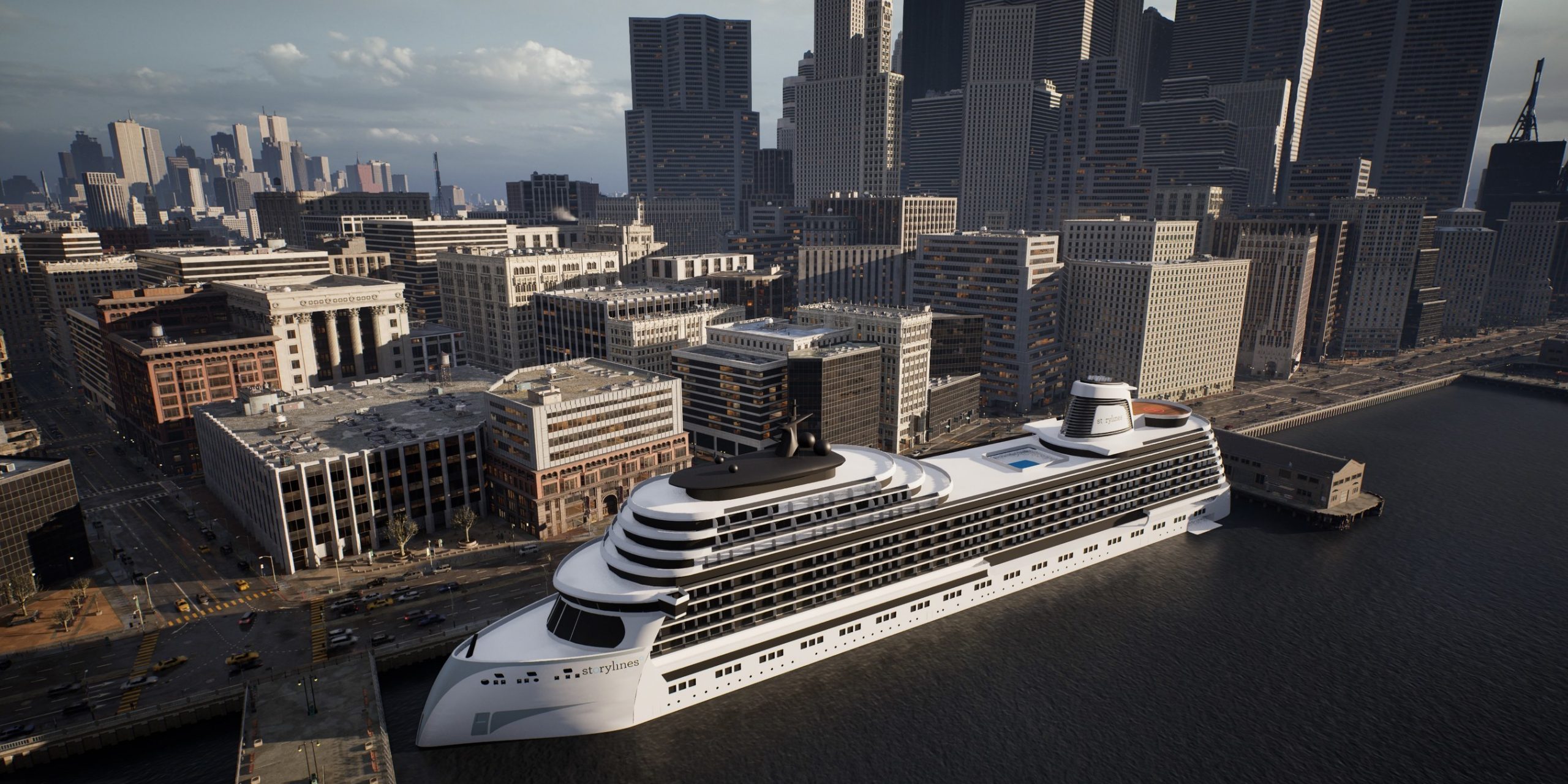 World’s first LNG-powered residential ship is under development World’s first LNG-powered residential ship is under development