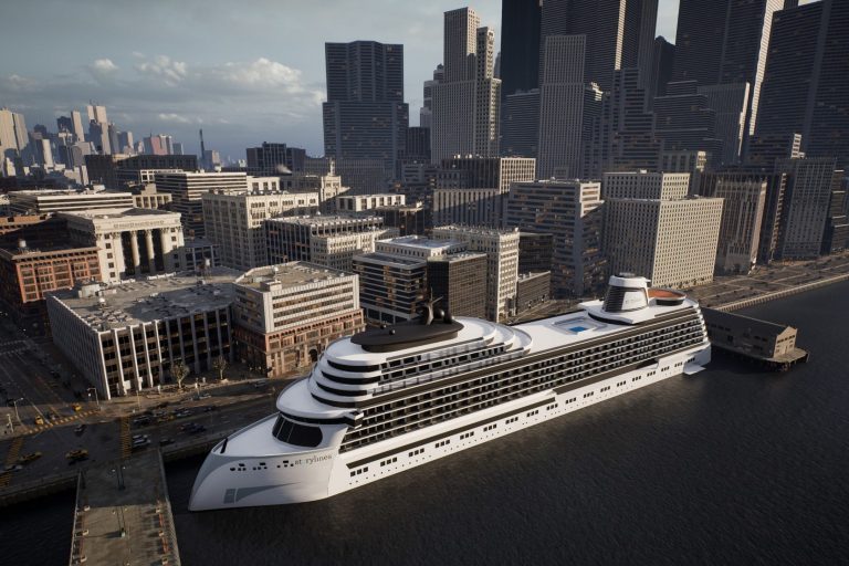 World’s first LNG-powered residential ship is under development World’s first LNG-powered residential ship is under development