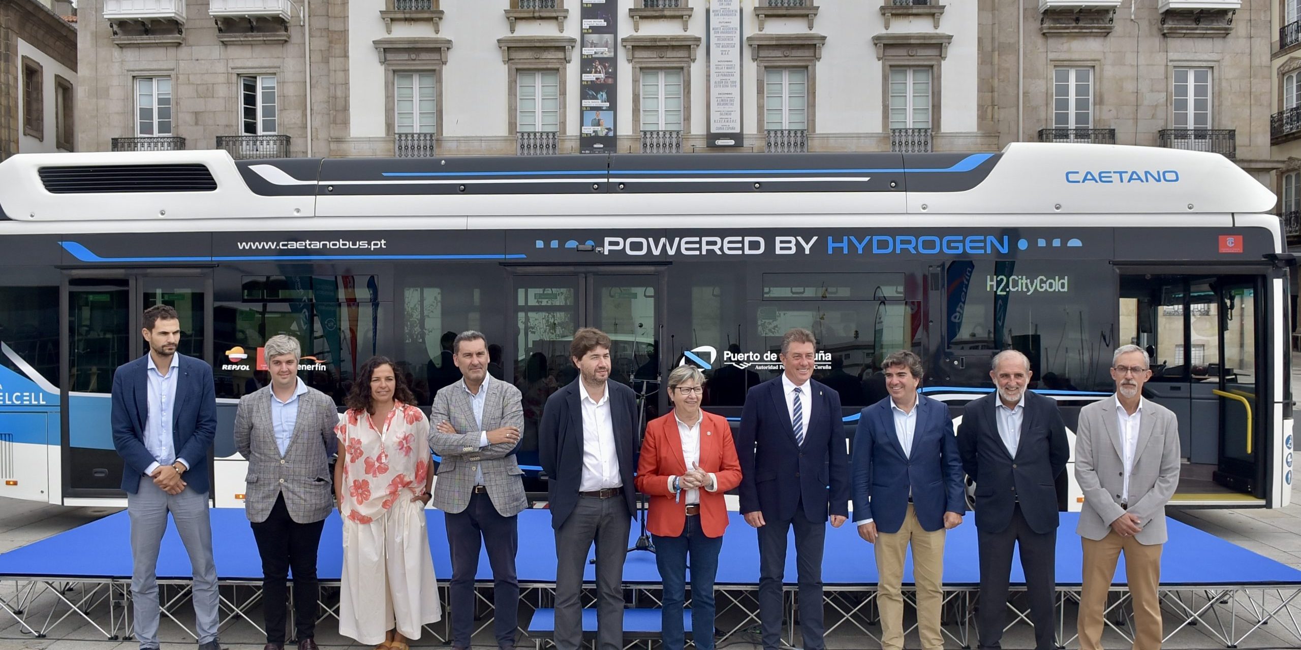 Spain: Port of A Coruña presents a bus powered by renewable hydrogen Spain: Port of A Coruña presents a bus powered by renewable hydrogen
