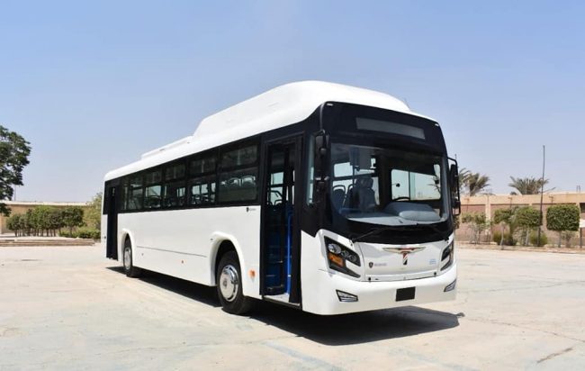 Egyptian state-owned company manufactures first CNG-powered mass transit bus Egyptian state-owned company manufactures first CNG-powered mass transit bus
