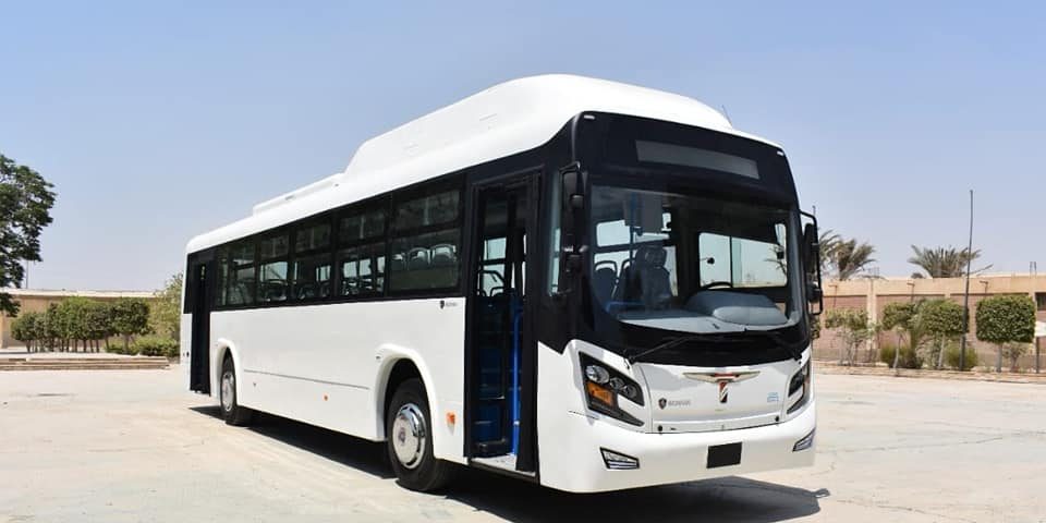 Egyptian state-owned company manufactures first CNG-powered mass transit bus Egyptian state-owned company manufactures first CNG-powered mass transit bus