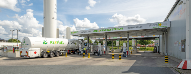 REEFUEL: new bio-LNG plant will produce climate neutral fuel for German fleets