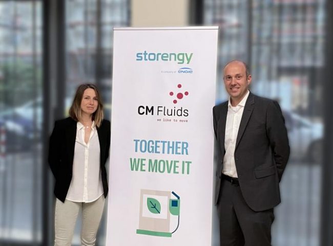 Storengy Deutschland and CM Fluids will produce bio-LNG for heavy transport