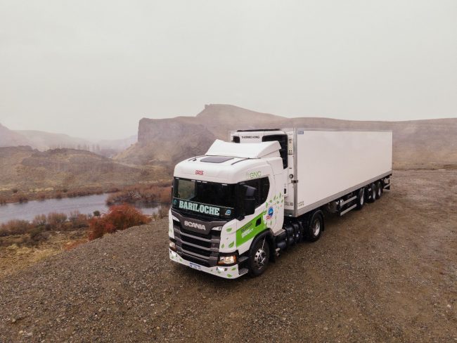 Argentina: Patagonian carrier bets on sustainability, adds Scania CNG truck Argentina: Patagonian carrier bets on sustainability, adds Scania CNG truck