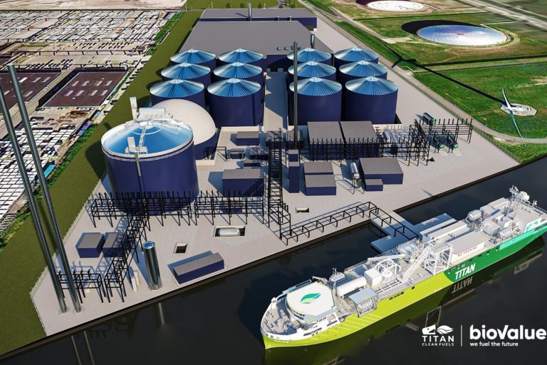 Titan will build world’s largest bio-LNG plant in the Port of Amsterdam Titan will build world’s largest bio-LNG plant in the Port of Amsterdam