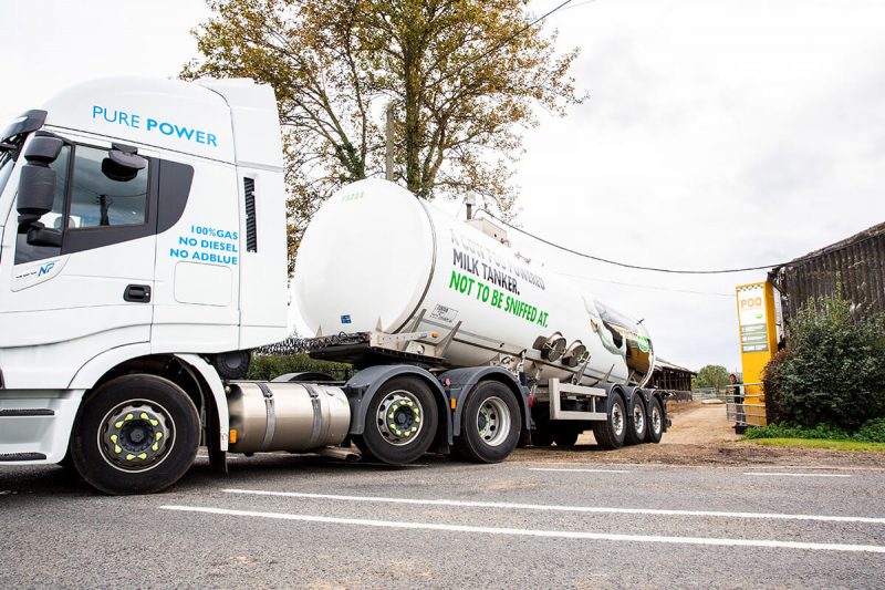 UK’s biggest dairy cooperative puts more biomethane trucks on the road