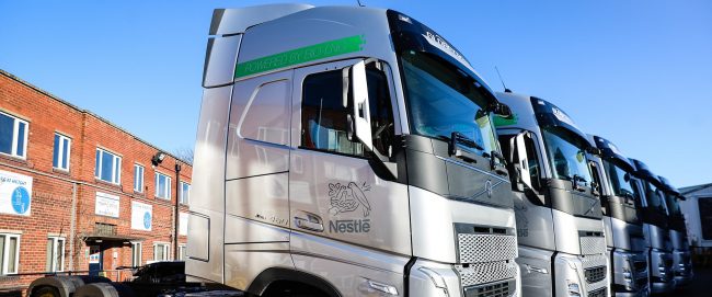 Nestlé invests in logistics innovations to reduce greenhouse gas emissions Nestlé invests in logistics innovations to reduce greenhouse gas emissions