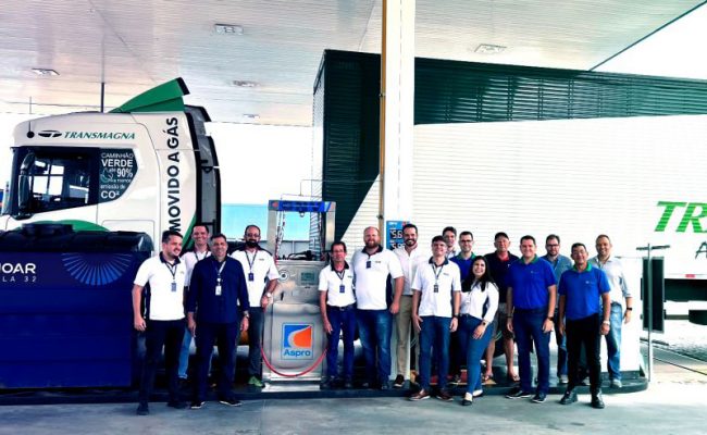 Brazil: the first high-flow natural gas station for trucks opens in Santa Catarina Brazil: the first high-flow natural gas station for trucks opens in Santa Catarina