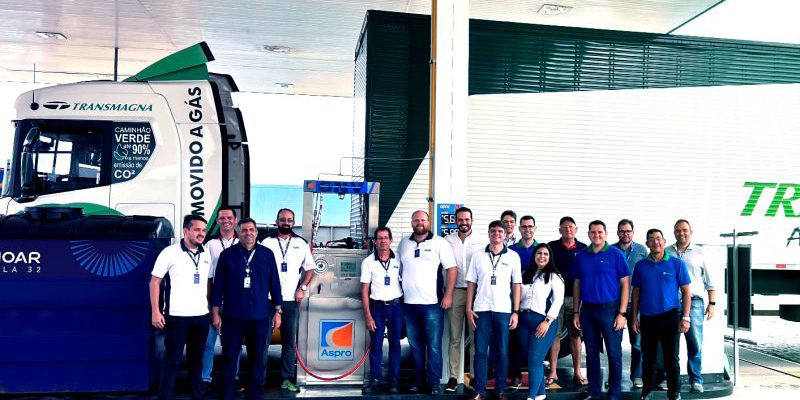 Brazil: the first high-flow natural gas station for trucks opens in Santa Catarina