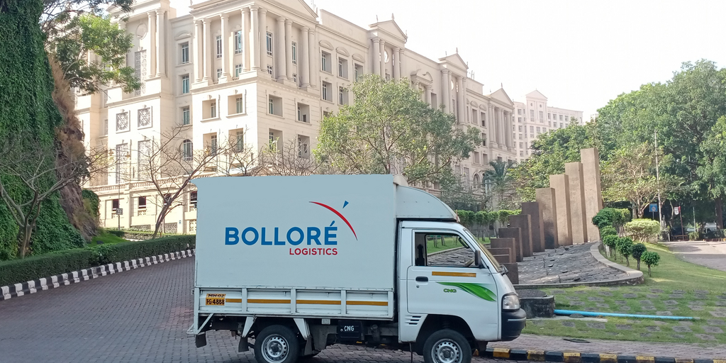 Bolloré Logistics India uses CNG trucks to transport high-tech & luxury products Bolloré Logistics India uses CNG trucks to transport high-tech & luxury products