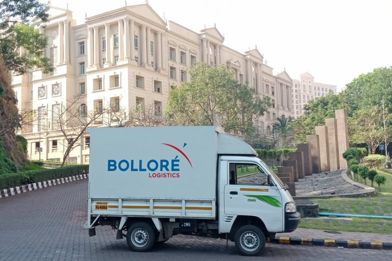 Bolloré Logistics India uses CNG trucks to transport high-tech & luxury products Bolloré Logistics India uses CNG trucks to transport high-tech & luxury products