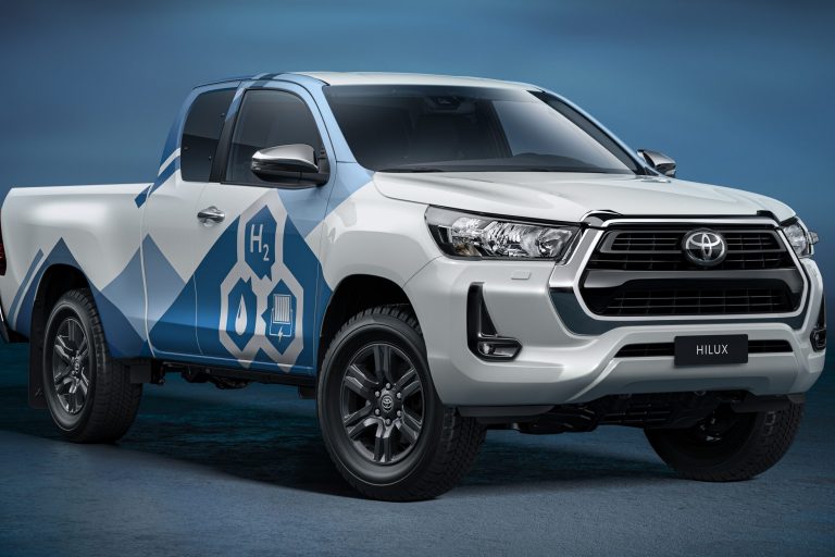 Toyota develops hydrogen fuel cell prototype of the Hilux in the UK Toyota develops hydrogen fuel cell prototype of the Hilux in the UK