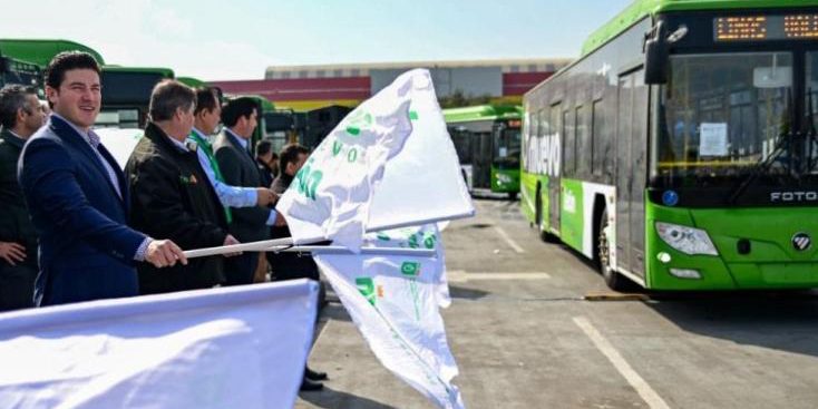 México: el gobernador de Nuevo León puso en marcha 142 autobuses FOTON a GNC México: el gobernador de Nuevo León puso en marcha 142 autobuses FOTON a GNC