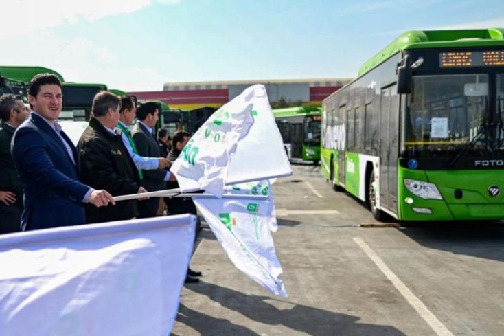 México: el gobernador de Nuevo León puso en marcha 142 autobuses FOTON a GNC México: el gobernador de Nuevo León puso en marcha 142 autobuses FOTON a GNC