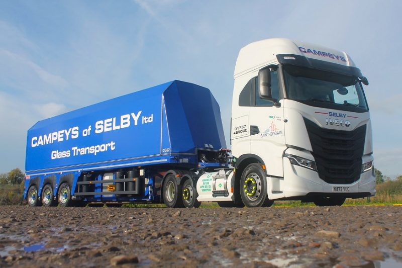 UK: Campeys of Selby adds new IVECO S-WAY trucks powered by bio-CNG