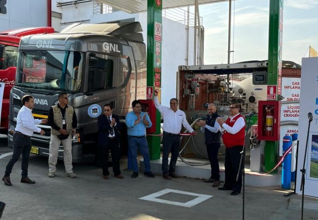 Perú: ya se encuentra operativa la primera estación de GNL de América del Sur Perú: ya se encuentra operativa la primera estación de GNL de América del Sur
