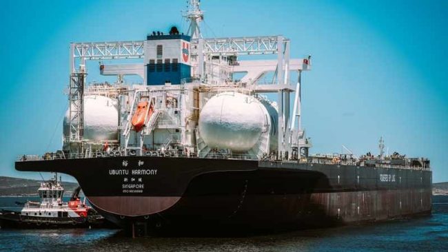 South Africa: Anglo American loads first LNG-run vessel, will add 10 dual fuel ships South Africa: Anglo American loads first LNG-run vessel, will add 10 dual fuel ships