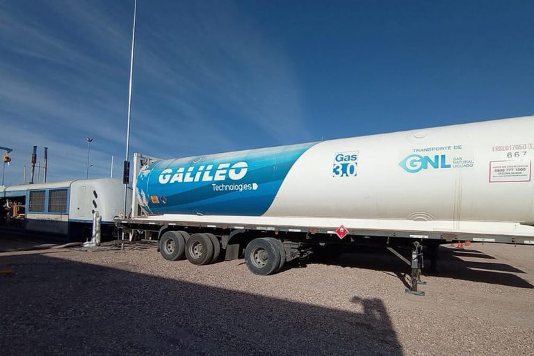 Argentina: Galileo Technologies delivers LNG Virtual Pipeline™ to supply power plant in Mendoza Argentina: Galileo Technologies delivers LNG Virtual Pipeline™ to supply power plant in Mendoza