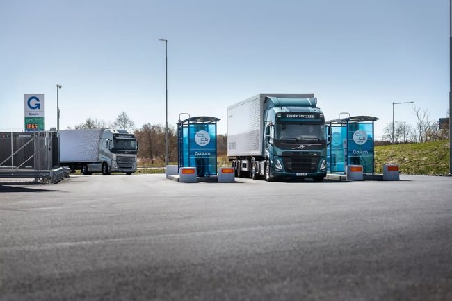 Volvo launches powerful biomethane truck for lowering CO2 on longer transports Volvo launches powerful biomethane truck for lowering CO2 on longer transports