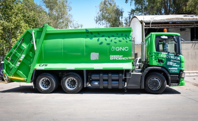 Argentina: Guaymallén begins trials of Mendoza’s first CNG waste collection truck Argentina: Guaymallén begins trials of Mendoza’s first CNG waste collection truck