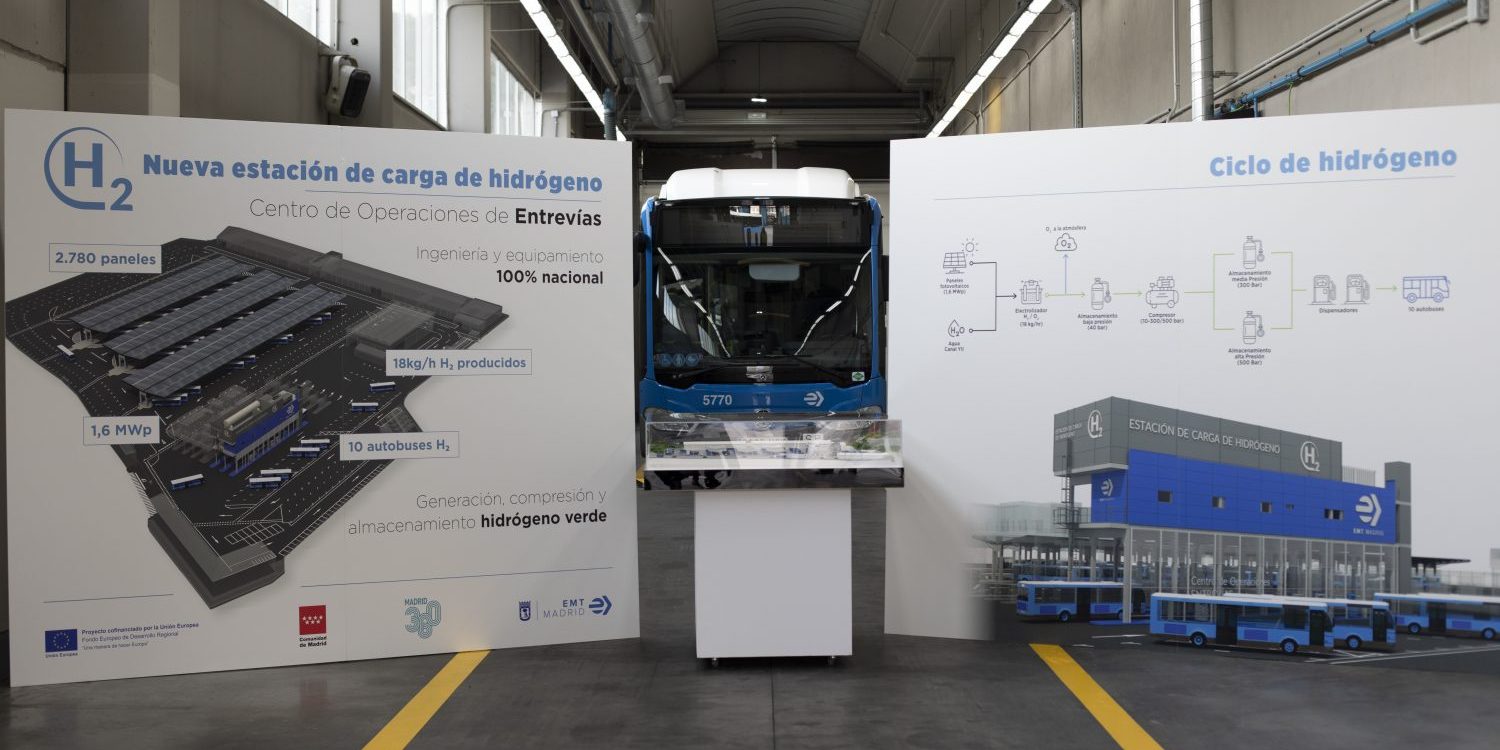 EMT Madrid’s first hydrogen filling station will be ready this year EMT Madrid’s first hydrogen filling station will be ready this year