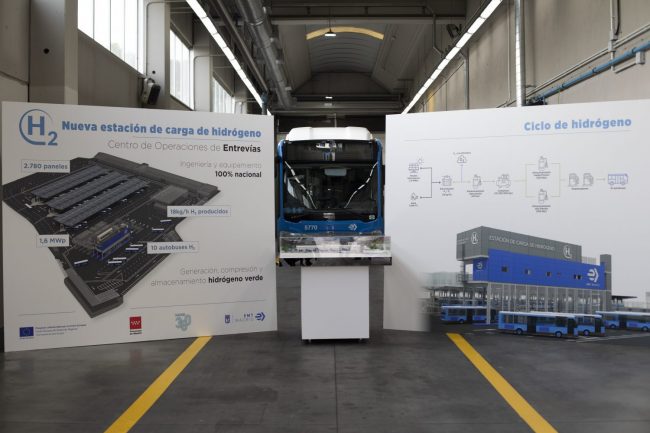 EMT Madrid’s first hydrogen filling station will be ready this year EMT Madrid’s first hydrogen filling station will be ready this year