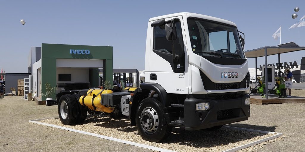 IVECO Argentina exhibits the CNG Tector at Expoagro 2023 IVECO Argentina exhibits the CNG Tector at Expoagro 2023