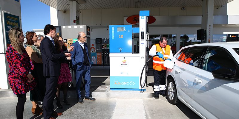 Spain: Repsol and Nortegas open first natural gas station in Cantabria Spain: Repsol and Nortegas open first natural gas station in Cantabria