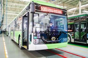 Yutong logra nuevo récord de exportación, entregará 500 buses a gas a Uzbekistán
