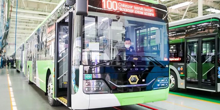 Yutong sets new export record, will deliver 500 natural gas buses to Uzbekistan