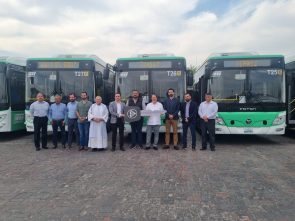 México: se suman más de 30 buses Foton a GNC al transporte público de Monterrey
