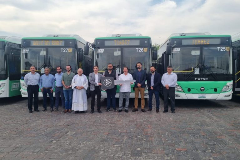 Mexico: more than 30 Foton CNG buses join public transport service in Monterrey Mexico: more than 30 Foton CNG buses join public transport service in Monterrey